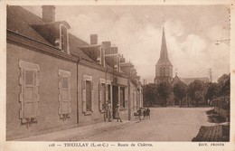 Delcampe - Loir Et Cher  : THEILLAY   : Route De Chatres - Altri & Non Classificati