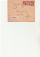 LETTRE RECOMMANDEE OBLITEREE AFFRANCHIE N°199 -3 EXP- -OBLITERE CAD -PARIS 51 - 1930 - 1921-1960: Periodo Moderno