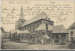 Fosse     L'Eglise St. Feuillien    1905  Naar   Lille - Fosses-la-Ville