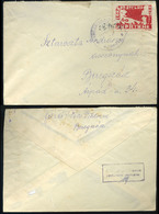 CARPATHO UKRAINE BEREGSZÁSZ 1945.06.05. Zakarpatska. Local, Censored Letter, Ordinary Letter, Definitive Edition Stamp. - Ukraine