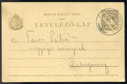 89394 MURAKIRÁLY 1902. Díjjegyes Levlap, Szép Bélyegzéssel - Used Stamps