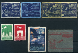 89473 AVIATIKA  LEVÉLZÁRÓK, Kis Tétel - Unused Stamps