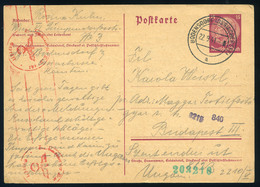 AUSTRIA GERMANY 1941. Censored PS Card Bodensdorf To Budapest - Lettres & Documents