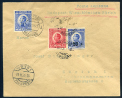 YUGOSLAVIA 1925. Recommended Air Mail Sent To Switzerland, A Rare, Early Piece! - Covers & Documents