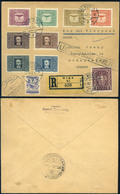 AUSTRIA 1925. Decorative Air Mail Cover Sent To Budapest - Brieven En Documenten