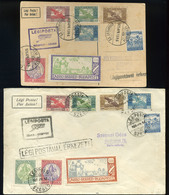 89740 1925. 2db Alkalmi Légi Küldemény Szeged-Budapest , Budapest-Szeged - Used Stamps