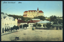 89858 LÉVA 1912. Régi Képeslap  /  LÉVA 1912 Vintage Picture Postcard - Hungary