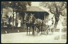 89924 ORBÓ / ORBÓ PUSZTA (Sárpilis)  1907. Régi Fotós Képeslap  /  ORBÓ 1907 Photo Vintage Picture Postcard - Hongarije