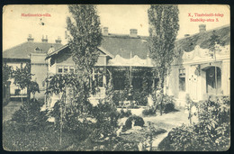 89916 BUDAPEST 1913. Tisztviselő Telep, Villa , Régi Képeslap  /  BUDAPEST 1913 Vintage Picture Postcard - Hongarije