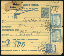 90034 LIPÓTVÁR 1917. Csomagszállító Csepelre Küldve - Used Stamps