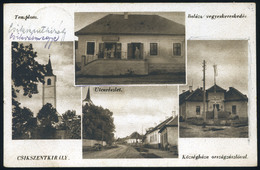 90096 CSÍKSZENTKIRÁLY 1944. Régi Képeslap - Hongarije