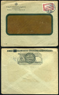 90000 BUDAPEST 1920. Céges Reklám Boríték, Céglyukasztásos Bélyeggel - Used Stamps