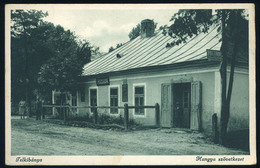 90229 TELKIBÁNYA 1942.Hangya Bolt, Régi Képeslap - Hungary