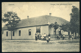 90213 ZARÁNK 1940. Hangya üzlet, Ritka, Régi Képeslap  /  ZARÁNK 1940 Hangya Shop, Rare Vintage Picture Postcard - Hongarije