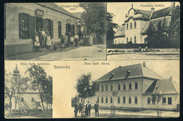 90201 BOCONÁD 1932. Régi Képeslap , Kastély, üzlet  /  BOCONÁD 1932 Vintage Picture Postcard Castle, Shop - Hongarije
