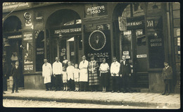 90163 BUDAPEST 1910-20. Cca. Készéi János Fodrász Terem VIII. József Körút 66. Régi Fotó, Képeslap  /  BUDAPEST Ca 1910- - Hungary