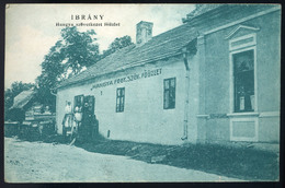 90142 IBRÁNY 1942. Régi Képeslap, Dombrád-Nyíregyháza Mozgóposta Bélyegzéssel  /  IBRÁNY 1942 Vintage Picture Postcard D - Gebruikt