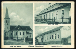 90282 NAGYLÓCZ 1937. Régi Képeslap - Hungary