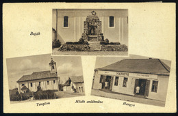 90274 BUJÁK 1940. Régi Képeslap - Hungary