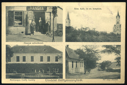 90292 OSTFFYASSZONYFA 1930. Kastély, üzlet, Régi Képeslap - Hongrie
