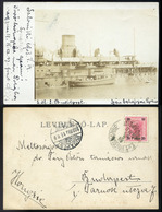 AUSTRIA K.u.K. Navyt SMS Budapest , Postcard From Salonici To Hungary R! - Covers & Documents