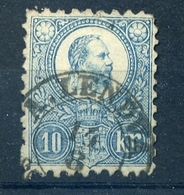 90360 ALSÓLENDVA 1871. 10kr Szép Bélyegzés - Used Stamps