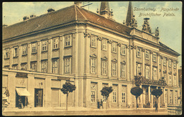 90410 SZOMBATHELY 1915. Régi Képeslap, Püspökvár, üzlet - Hongarije