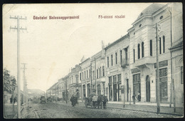 90426 BALASSAGYARMAT 1908.  Régi Képeslap , üzletek - Hungary