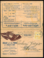 90445 BUDAPEST 1917. Müller L.K. és Társa, Cipőkereskedés Dekoratív Reklámleporelló-árjegyzék - Used Stamps
