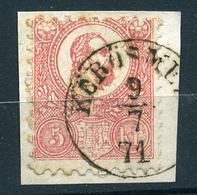 90335 KÖRÖSMEZŐ 1871. Kőnyomat 5kr Szép Bélyegzés - Used Stamps