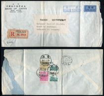 CHINA 1953 Airmail Letter, Beijing To Budapest - Brieven En Documenten