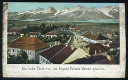 89843 TÁTRA 1901. Régi Képeslap  /  TÁTRA 1901 Vintage Picture Postcard - Hongarije