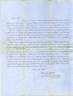 Lajos KOSSUTH  English-language Letter, Urges The Formation Of Associations, In Addition To The Hungarian Affair! Signed - Andere & Zonder Classificatie