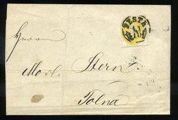 90804 PESTH 1861. 2Kr Levélen Tolnára Küldve  /  PESTH 1861 2 Kr Letter To Tolna - Brieven En Documenten