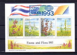 1993  Faune Et Flore D’Irlande, 3x  BF 6**, Cote 30 €, - Blocks & Sheetlets