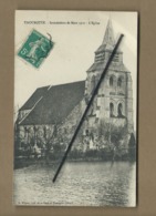 CPA  Abîmée -  Thourotte - Inondations De Mars 1910 - L'église - Thourotte