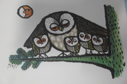 Christmas Owls Hiboux - Andere & Zonder Classificatie
