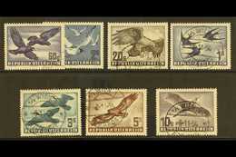 1950-3 Airmails, Birds Set, Mi 955/6, 968, 984/7, SG 1215/21, Very Fine Used (7). For More Images, Please Visit Http://w - Other & Unclassified