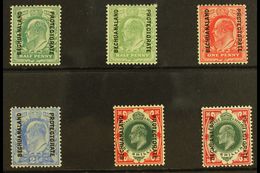 1904-13 KEVII Complete Definitive Set (including Both ½d & 1s), SG 66/71, Fine Mint. (6 Stamps) For More Images, Please  - Other & Unclassified