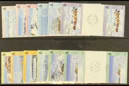 2003 Research Bases & Postmark Set, SG 377/88 In (postmark) Gutter Pairs, Never Hinged Mint (24 Stamps) For More Images, - Altri & Non Classificati