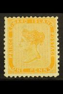 1862-69 1d Yellow Orange, Perf Compound 11-11¼ And 11½-12, SG 21, Fine Mint With OG. For More Images, Please Visit Http: - Altri & Non Classificati