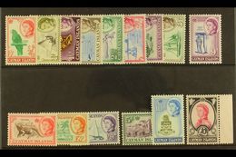 1962-64 Pictorial Definitive Set, SG 165/79, Never Hinged Mint (15 Stamps) For More Images, Please Visit Http://www.sand - Cayman Islands