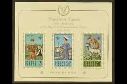 1963 Scout Movement Miniature Sheet, SG MS231a, Fine Never Hinged Mint. For More Images, Please Visit Http://www.sandafa - Altri & Non Classificati