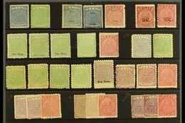 1871-99 FINE MINT COLLECTION CAT £1500+ An Attractive Selection Presented On A Stock Card, Above Average Condition For T - Fiji (...-1970)