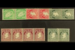 1934 COIL JOIN PAIRS Vertical ½d, 1d And 2d, Horizontal 1½d (strip Of 4) And 2d, Fine Mint. (5 Items) For More Images, P - Altri & Non Classificati