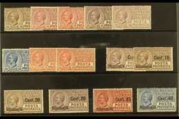 1913-27 PNEUMATIC POST A Mint Selection That Includes 1913-28 Set & 1924-27 Surcharged Set. Some With Small Faults, Usef - Non Classificati