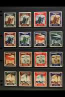 1934 SECOND INTERNATIONAL COLONIAL EXHIBITION Postage And Air Complete Sets For CYRENAICA (SG 114/25, Sass S.22) And TRI - Altri & Non Classificati