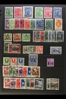 1912-51 FINE USED COLLECTION An Attractive Chiefly All Different Collection Which Includes 1912 Both Sets On Ordinary Pa - Other & Unclassified