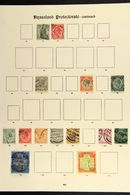 1891-1935 ALL DIFFERENT USED COLLECTION On Lean Imperial Printed Album Pages, Includes 1891-95 1d, 2d, 4d And 6d BCA Opt - Nyasaland (1907-1953)