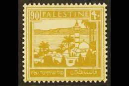 1927-45 90m Bistre, SG 101, Fine Mint (1 Stamp) For More Images, Please Visit Http://www.sandafayre.com/itemdetails.aspx - Palestine